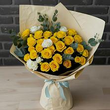 Букет цветов из:  Розы в Большой Ирбе