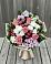 Букет цветов из: Альстромерии, Гвоздики, Розы и Хризантемы в Большой Ирбе