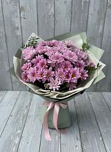 Букет цветов из:  Хризантемы в Большой Ирбе