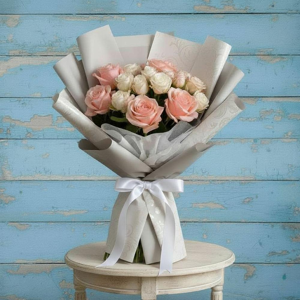Букет цветов из: Розы в Большой Ирбе