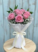 Букет цветов из:  Розы в Большой Ирбе