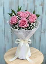 Букет цветов из:  Розы в Большой Ирбе