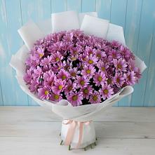 Букет цветов из:  Хризантемы в Большой Ирбе