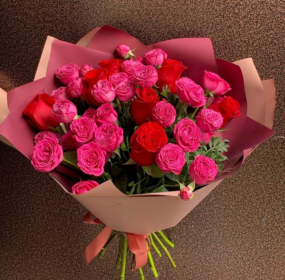 Букет В объятьях нежности в Большой Ирбе