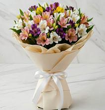 Букет цветов из:  Альстромерии #REPLACE_PRED# Большой Ирбе