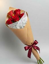 Букет цветов из:  Розы в Большой Ирбе