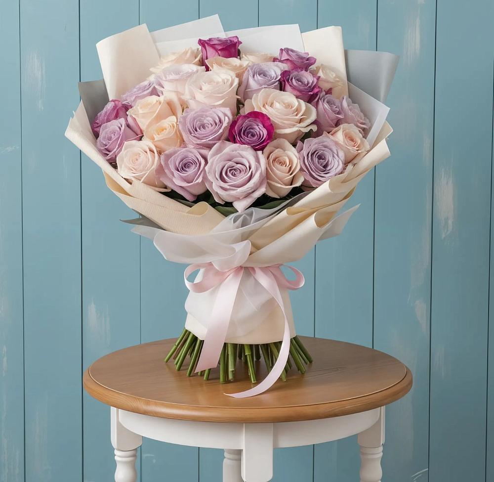 Букет цветов из: Розы в Большой Ирбе