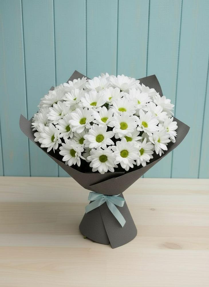 Букет цветов из: Хризантемы в Большой Ирбе