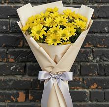 Букет цветов из:  Хризантемы в Большой Ирбе