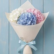 Букет цветов из:  Гортензия #REPLACE_PRED# Большой Ирбе