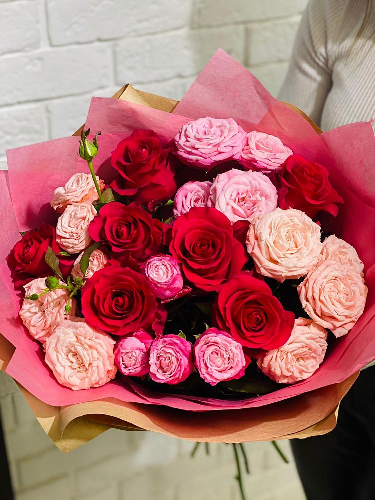 Букет цветов из: Розы в Большой Ирбе