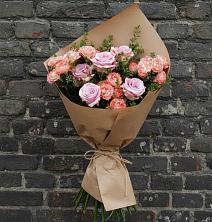 Букет цветов из:  Розы в Большой Ирбе