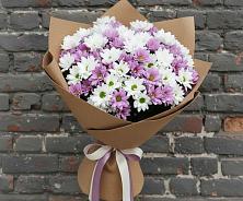 Букет цветов из:  Хризантемы в Большой Ирбе