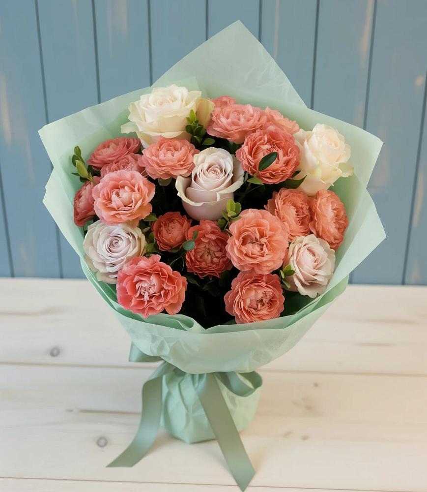 Букет цветов из: Розы в Большой Ирбе