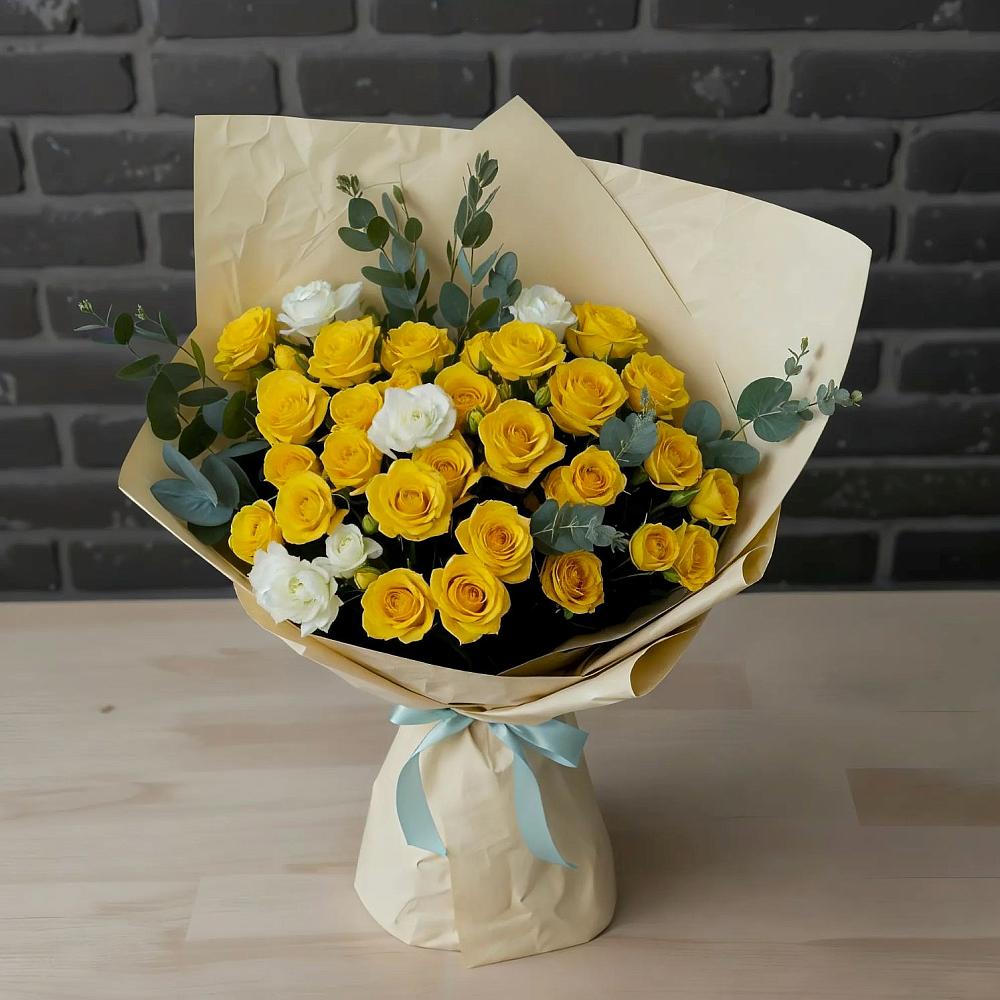 Букет цветов из: Розы в Большой Ирбе