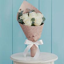 Букет цветов из:  Розы #REPLACE_PRED# Большой Ирбе