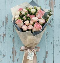 Букет цветов из:  Розы в Большой Ирбе