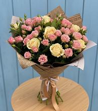 Букет цветов из:  Розы #REPLACE_PRED# Большой Ирбе
