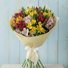 Букет цветов из:  Альстромерии в Большой Ирбе