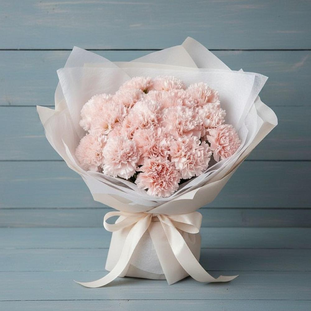 Букет цветов из: Гвоздики в Большой Ирбе