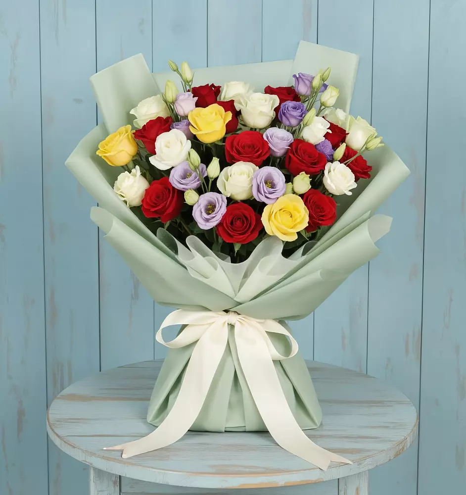 Букет цветов из: Розы в Большой Ирбе