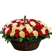 Премиум букет из: Розы #REPLACE_PRED# Большой Ирбе