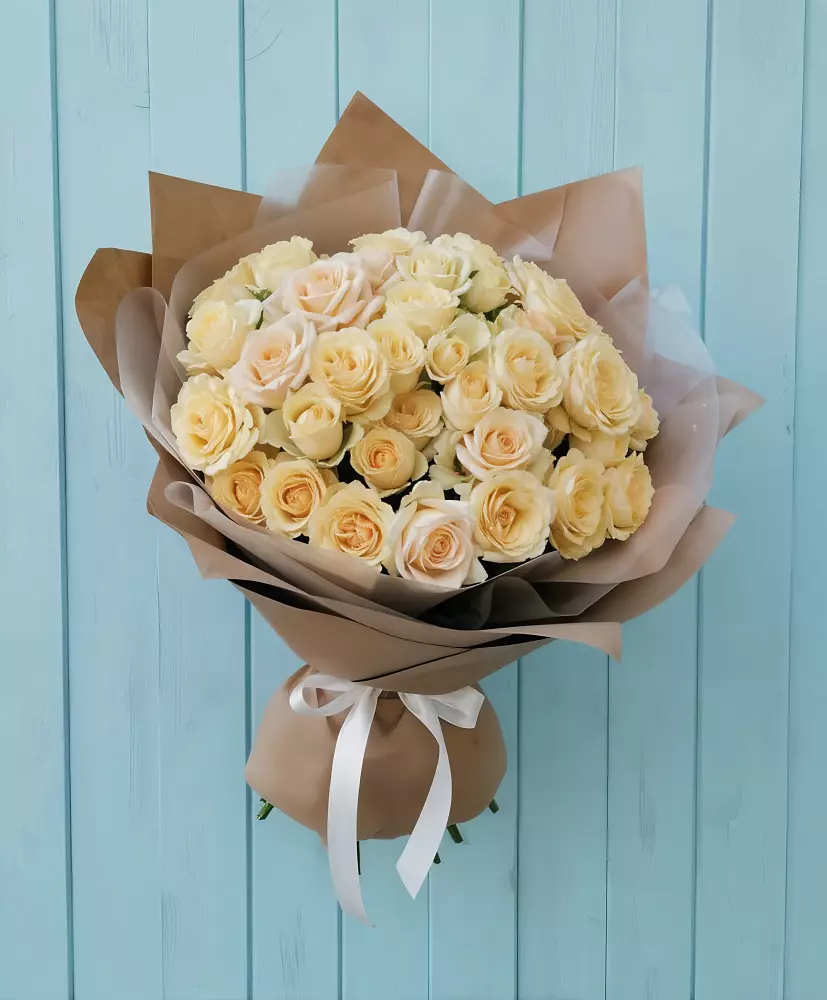 Букет Кремовое облако в Большой Ирбе