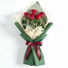 Букет цветов из:  Розы #REPLACE_PRED# Большой Ирбе